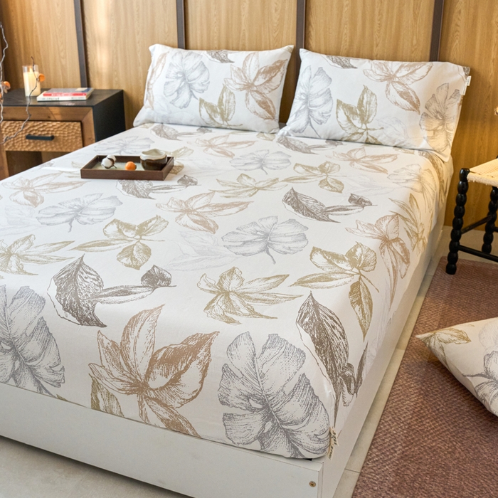 91家纺网 家纺一手货源 找家纺 春皖家纺 2025新款全棉原棉磨毛色织水洗单床笠回暖系列-风格二 留香