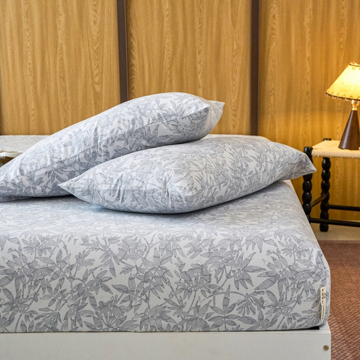 91家纺网 家纺一手货源 找家纺 春皖家纺 2025新款原棉磨毛单床笠 床笠单件-风格一恋影春天