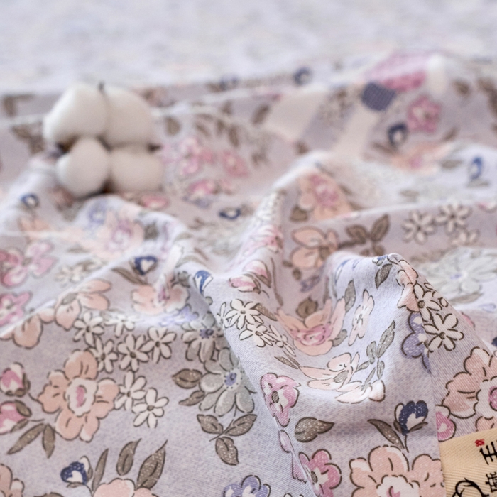 91家纺网 家纺一手货源 找家纺 春皖家纺 2025新款全棉原棉磨毛色织水洗单床笠回暖系列-风格二 梦妮粉