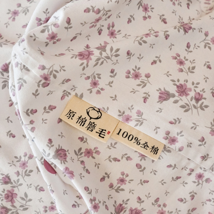 91家纺网 家纺一手货源 找家纺 春皖家纺 2025新款原棉磨毛单床笠 床笠单件-风格一旺财