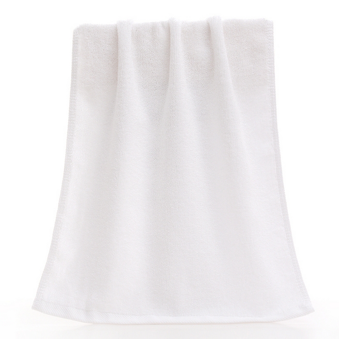 91家纺网 家纺一手货源 找家纺 彩虹毛巾 2025新款无印风纯色21股纯棉毛巾浴巾套装加厚大毛巾大浴巾组合（规格： 毛巾:34*75CM 浴巾:70*140CM） 纯色白毛巾 通用