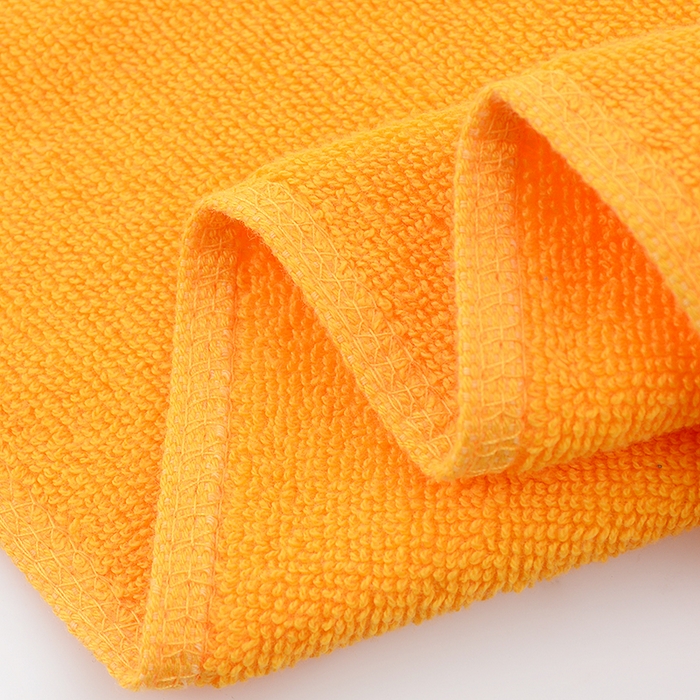 91家纺网 家纺一手货源 找家纺 彩虹毛巾 2025新款无印风纯色21股纯棉毛巾浴巾套装加厚大毛巾大浴巾组合（规格： 毛巾:34*75CM 浴巾:70*140CM） 纯色黄毛巾 通用