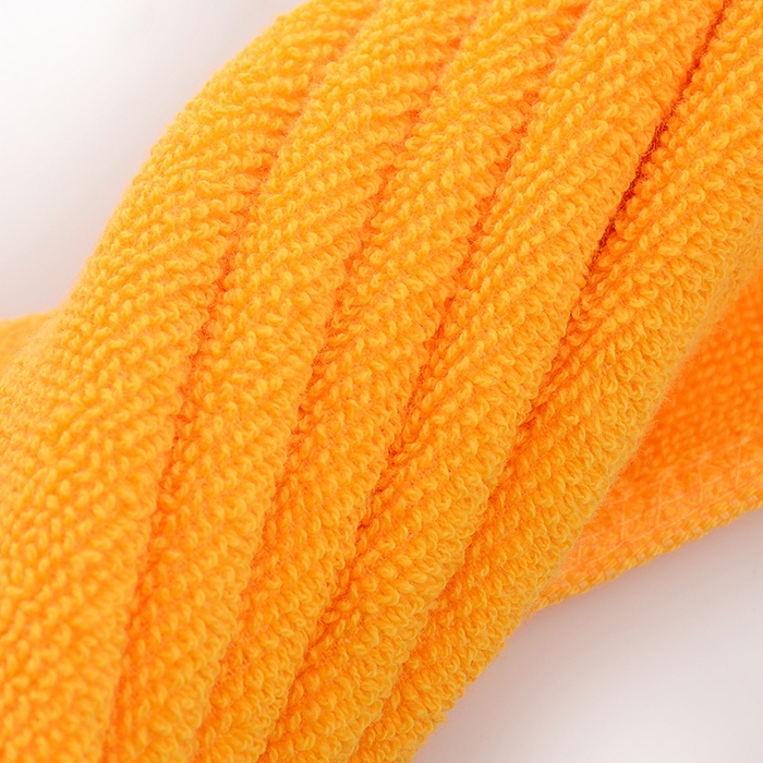 91家纺网 家纺一手货源 找家纺 彩虹毛巾 2025新款无印风纯色21股纯棉毛巾浴巾套装加厚大毛巾大浴巾组合（规格： 毛巾:34*75CM 浴巾:70*140CM） 纯色黄毛巾 通用