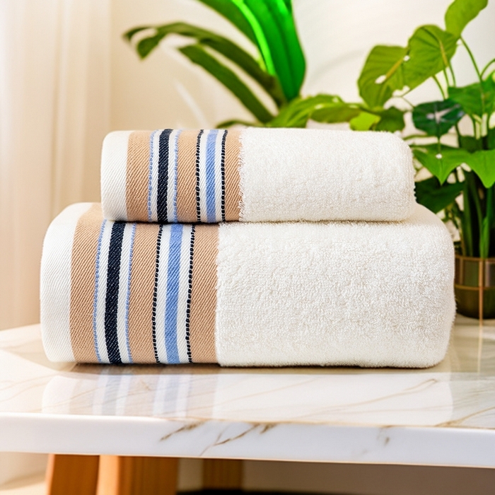 91家纺网 家纺一手货源 找家纺 （总）彩虹毛巾 2025新款超柔亲肤毛浴巾竹纤维毛巾浴巾两件套吸水洗澡毛巾浴巾套装（规格： 毛巾:34*75CM 浴巾:70*140CM）