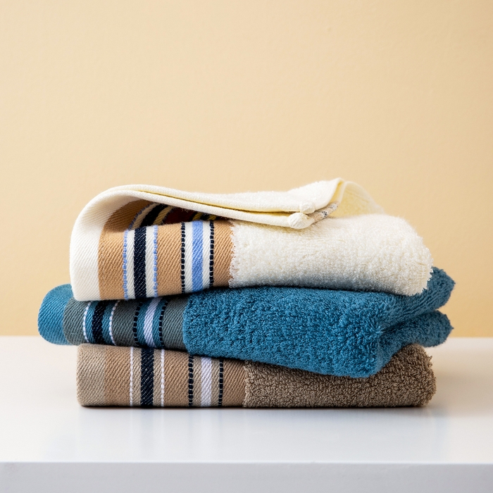 91家纺网 家纺一手货源 找家纺 彩虹毛巾 2025新款超柔亲肤毛浴巾竹纤维毛巾浴巾两件套吸水洗澡毛巾浴巾套装（规格： 毛巾:34*75CM 浴巾:70*140CM） 竹纤维宽段毛巾-三色装 通用