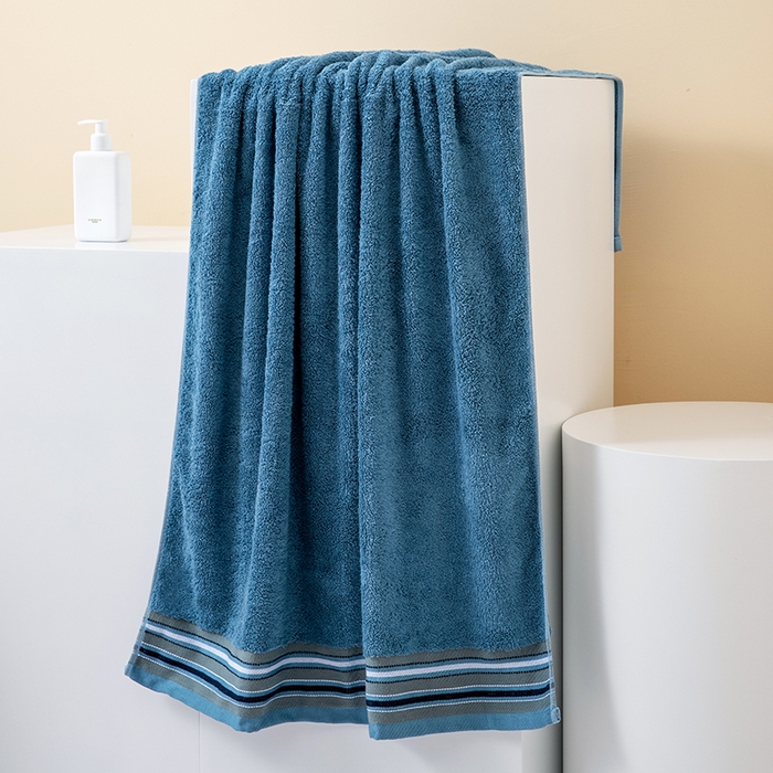 91家纺网 家纺一手货源 找家纺 （总）彩虹毛巾 2025新款超柔亲肤毛浴巾竹纤维毛巾浴巾两件套吸水洗澡毛巾浴巾套装（规格： 毛巾:34*75CM 浴巾:70*140CM）