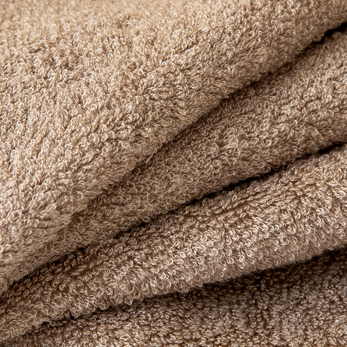 91家纺网 家纺一手货源 找家纺 彩虹毛巾 2025新款超柔亲肤毛浴巾竹纤维毛巾浴巾两件套吸水洗澡毛巾浴巾套装（规格： 毛巾:34*75CM 浴巾:70*140CM） 竹纤维宽段套装-中棕 通用