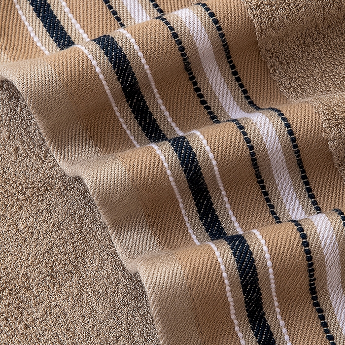 91家纺网 家纺一手货源 找家纺 彩虹毛巾 2025新款超柔亲肤毛浴巾竹纤维毛巾浴巾两件套吸水洗澡毛巾浴巾套装（规格： 毛巾:34*75CM 浴巾:70*140CM） 竹纤维宽段毛巾-中棕 通用