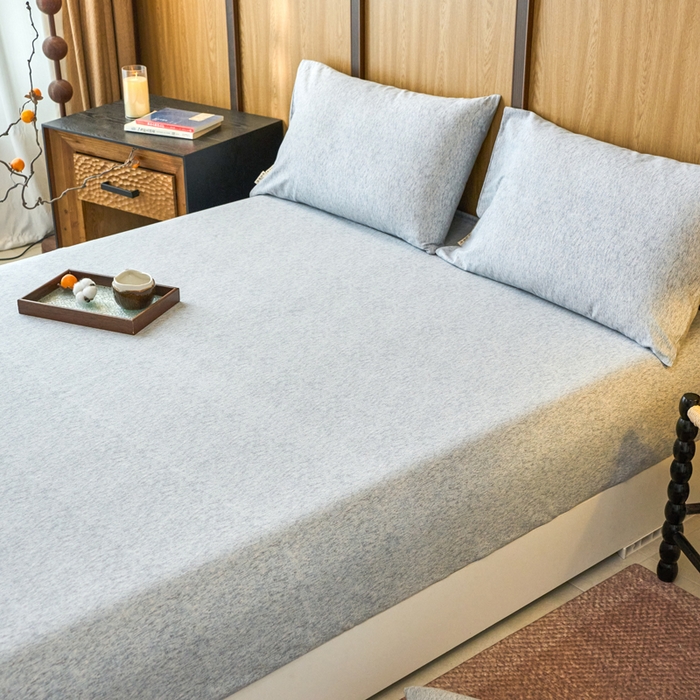 91家纺网 家纺一手货源 找家纺 春皖家纺 2025新款全棉原棉磨毛色织水洗单床笠回暖系列-风格二 幸福里