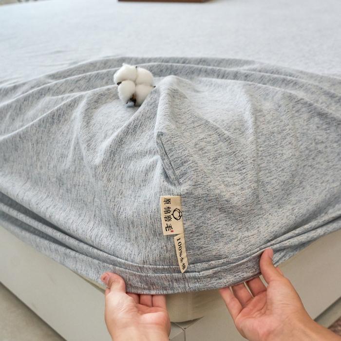 91家纺网 家纺一手货源 找家纺 春皖家纺 2025新款全棉原棉磨毛色织水洗单床笠回暖系列-风格二 幸福里