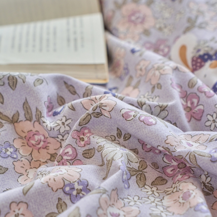 91家纺网 家纺一手货源 找家纺 春皖家纺 2025新款原棉磨毛单被套 被套单件-风格一萌萌兔