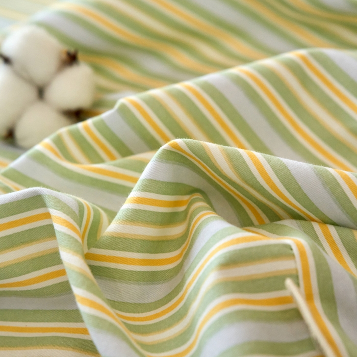 91家纺网 家纺一手货源 找家纺 春皖家纺 2025新款全棉原棉磨毛色织水洗单床笠回暖系列-风格二 云水间