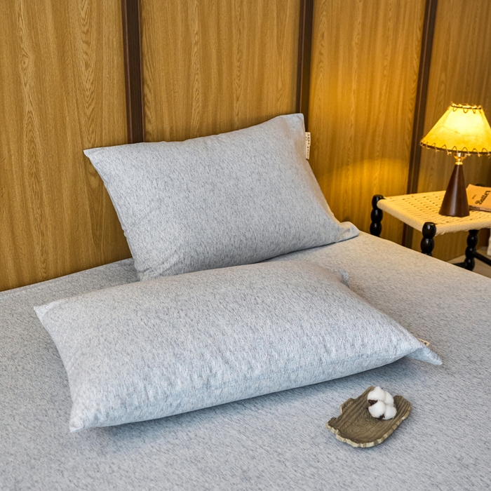 91家纺网 家纺一手货源 找家纺 （总）春皖家纺 2025新款全棉原棉磨毛色织水洗单枕套回暖系列-风格二