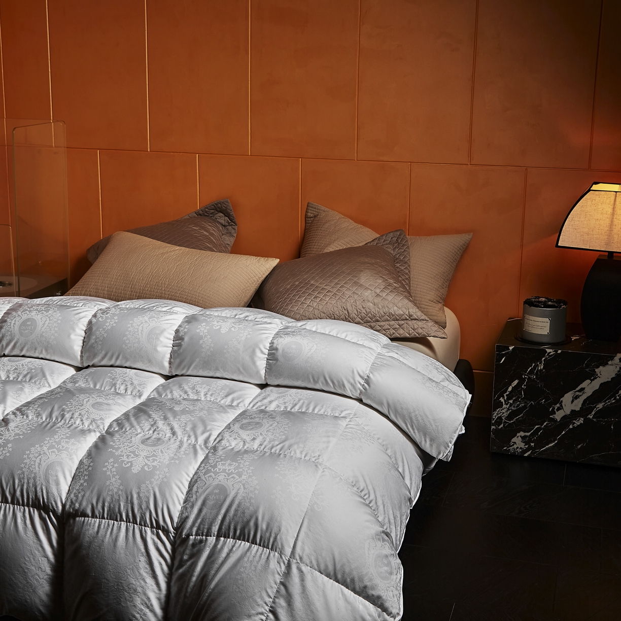 91家纺网 家纺一手货源 找家纺 （总）暖羽屋羽绒馆 2025新款盛世典雅95白鹅绒被子 鹅绒被芯 羽绒被 冬被双人2米春秋被