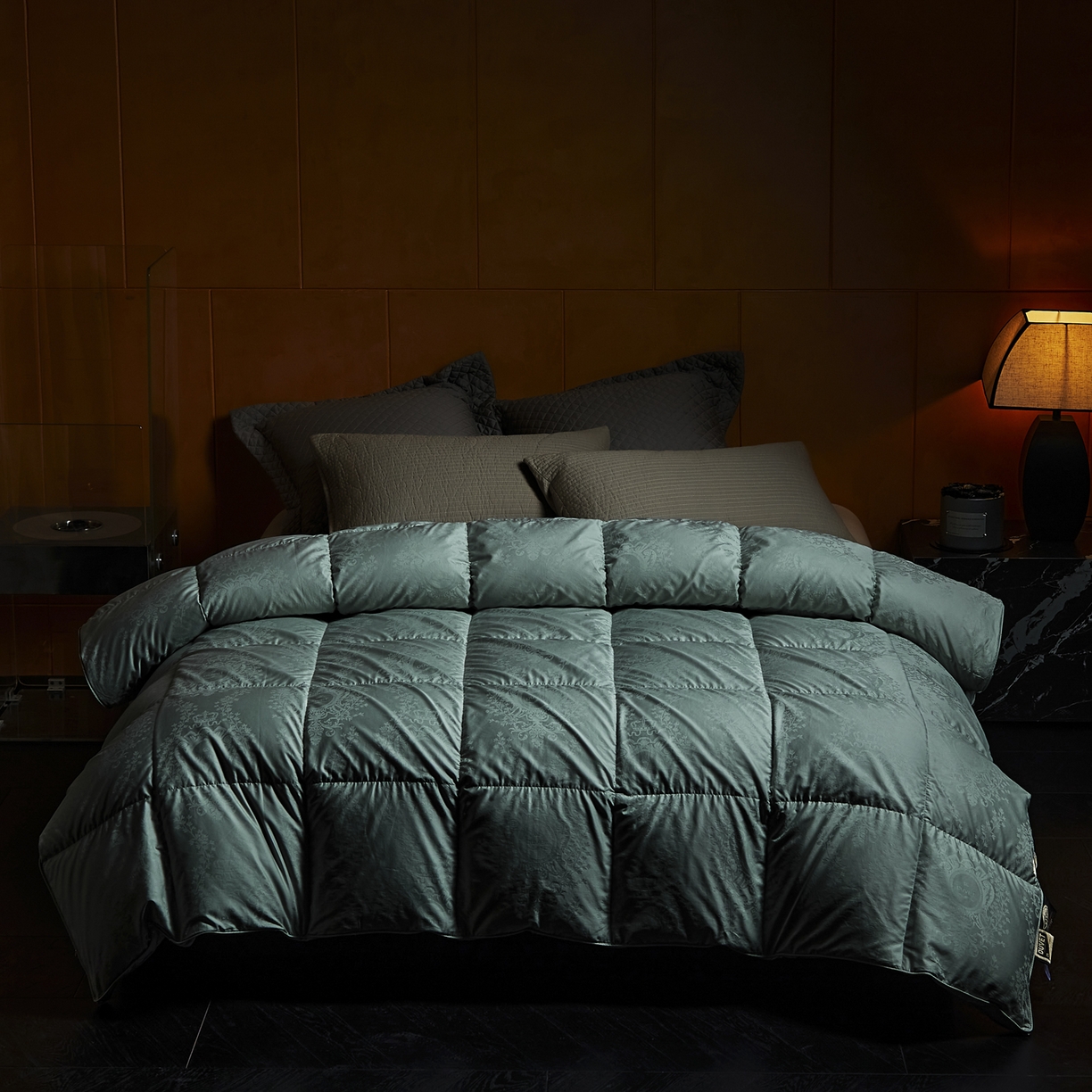 91家纺网 家纺一手货源 找家纺 （总）暖羽屋羽绒馆 2025新款盛世典雅95白鹅绒被子 鹅绒被芯 羽绒被 冬被双人2米春秋被