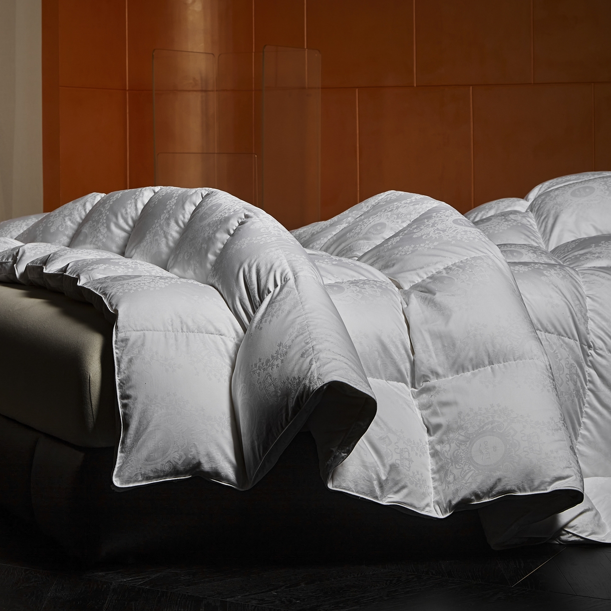 91家纺网 家纺一手货源 找家纺 暖羽屋羽绒馆 2025新款盛世典雅95白鹅绒被子 鹅绒被芯 羽绒被 冬被双人2米春秋被 盛世典雅 白