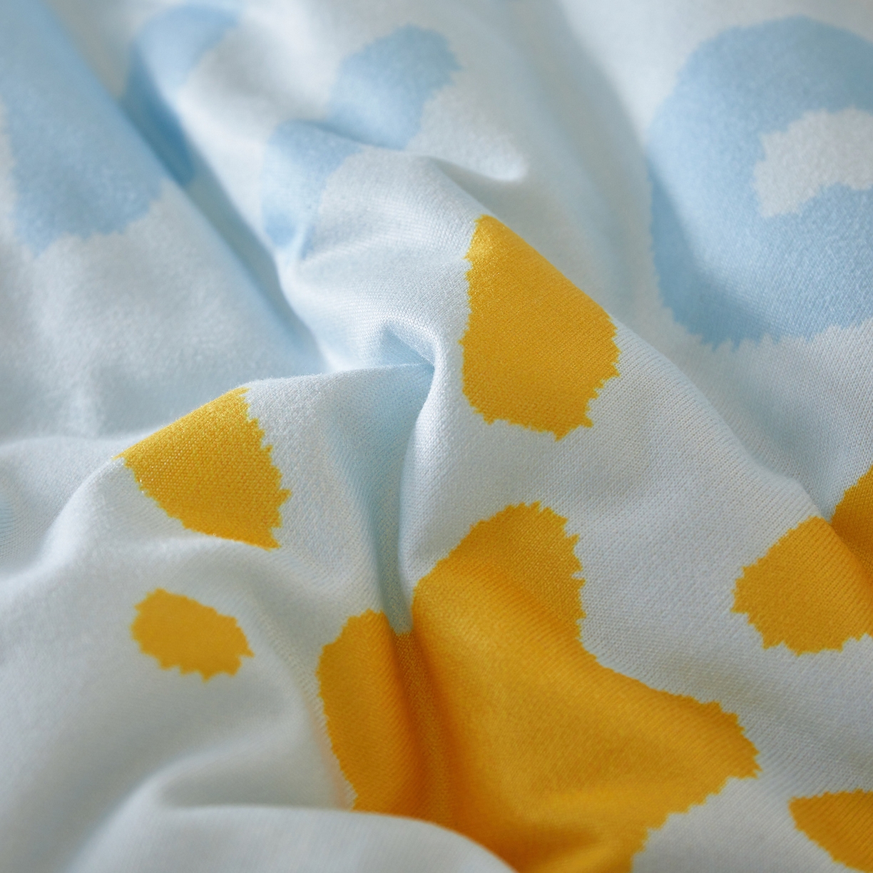 91家纺网 家纺一手货源 找家纺 荷马之梦 2025新款A类针织棉数码印花卡通手绘豆豆绒儿童被芯春秋被冬被-安睡系列 萌萌小象