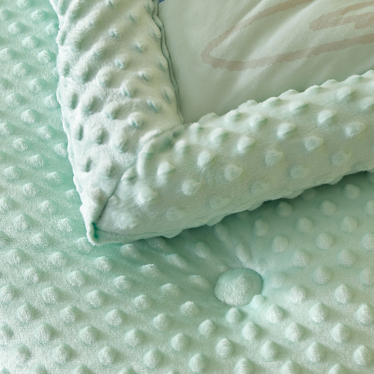 91家纺网 家纺一手货源 找家纺 荷马之梦 2025新款A类针织棉数码印花卡通手绘豆豆绒儿童被芯春秋被冬被-安睡系列 恐龙之家