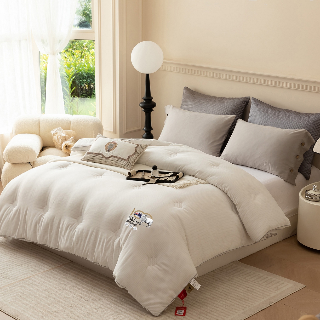 91家纺网 家纺一手货源 找家纺 （总）CINNY馨宜 2025新款奥毛被冬被羊毛被子被芯