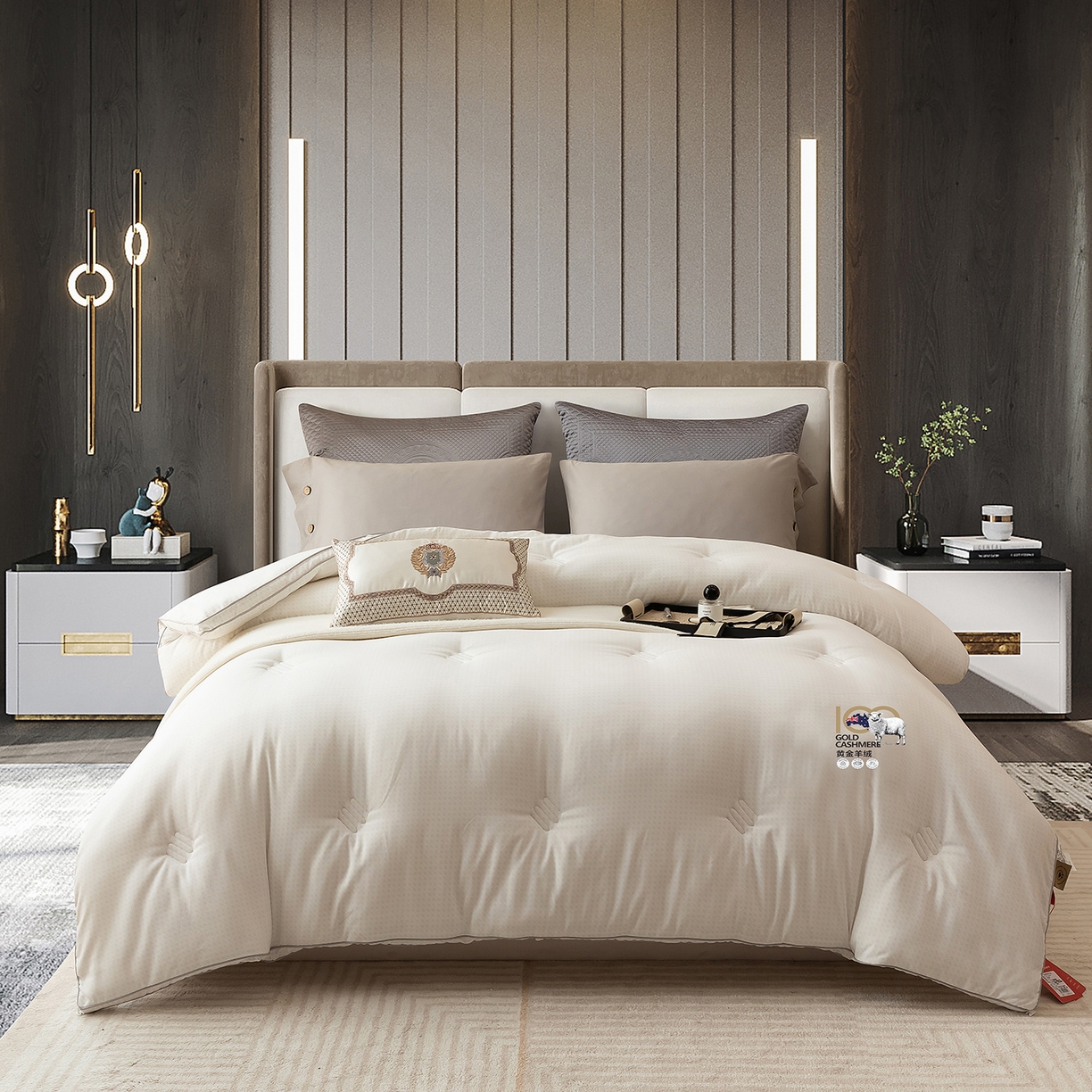 （总）CINNY馨宜 2025新款奥毛被冬被羊毛被子被芯