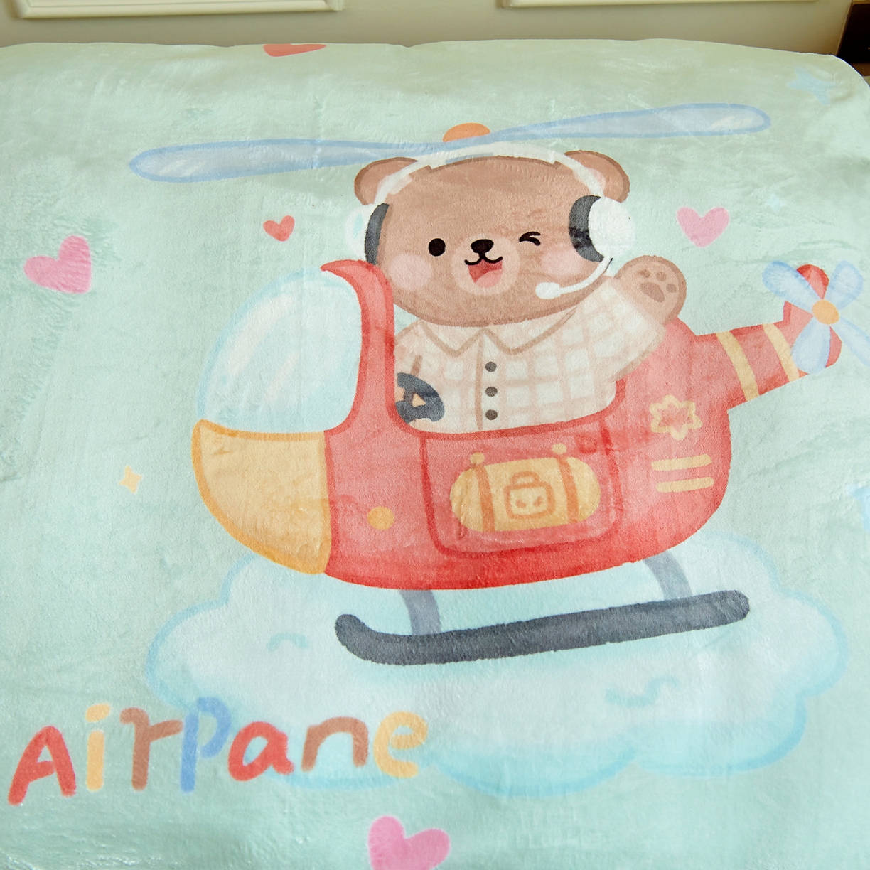 91家纺网 家纺一手货源 找家纺 （总）梵赫 2025新款加厚240克牛奶绒数码原创大版卡通被套+被芯组合