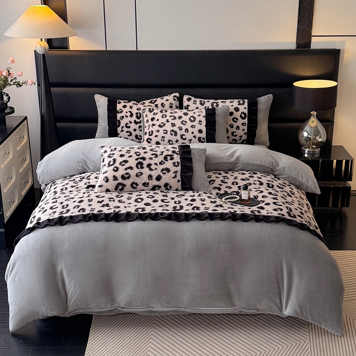 91家纺网 家纺一手货源 找家纺 （总）舒咪欧 2025新款兔绒牛奶绒四件套-魅惑