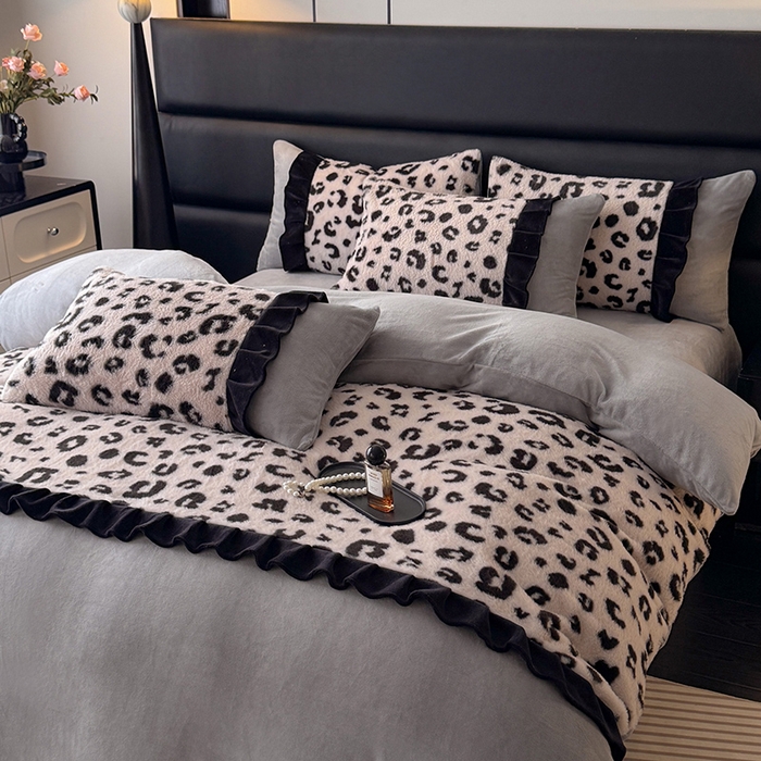 91家纺网 家纺一手货源 找家纺 （总）舒咪欧 2025新款兔绒牛奶绒四件套-魅惑