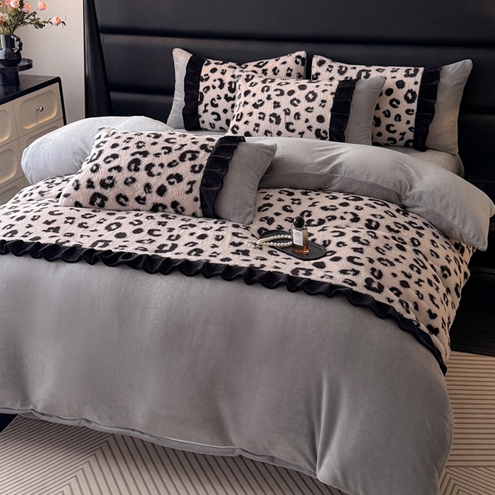 91家纺网 家纺一手货源 找家纺 （总）舒咪欧 2025新款兔绒牛奶绒四件套-魅惑