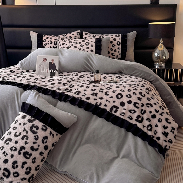 91家纺网 家纺一手货源 找家纺 （总）舒咪欧 2025新款兔绒牛奶绒四件套-魅惑