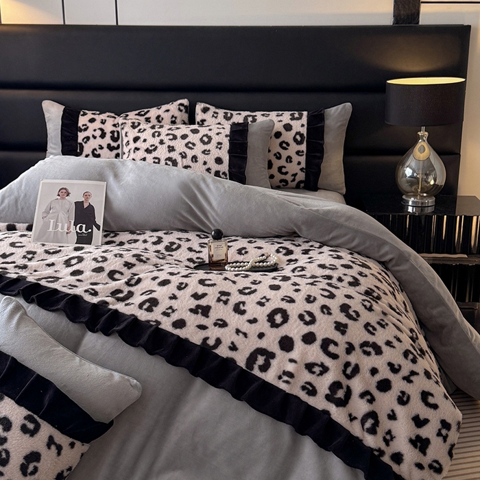 91家纺网 家纺一手货源 找家纺 （总）舒咪欧 2025新款兔绒牛奶绒四件套-魅惑