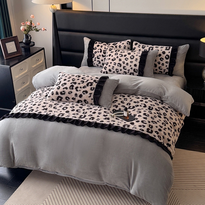 91家纺网 家纺一手货源 找家纺 （总）舒咪欧 2025新款兔绒牛奶绒四件套-魅惑