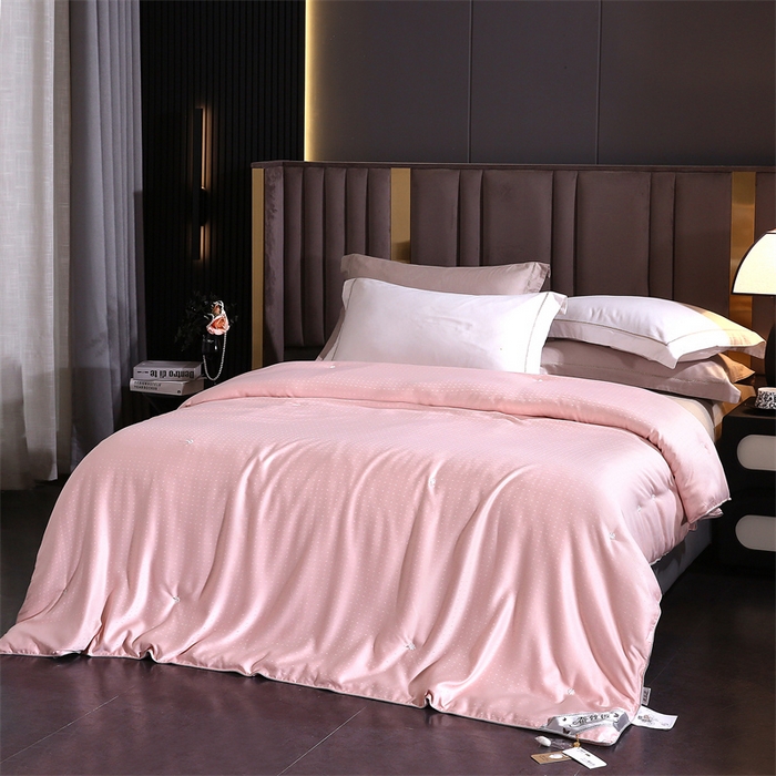 91家纺网 家纺一手货源 找家纺 （总）前程家纺 2025新款-珍珠提花被冬被蚕蛹蛋白被子冬被芯