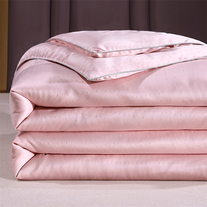 91家纺网 家纺一手货源 找家纺 （总）前程家纺 2025新款-珍珠提花被冬被蚕蛹蛋白被子冬被芯