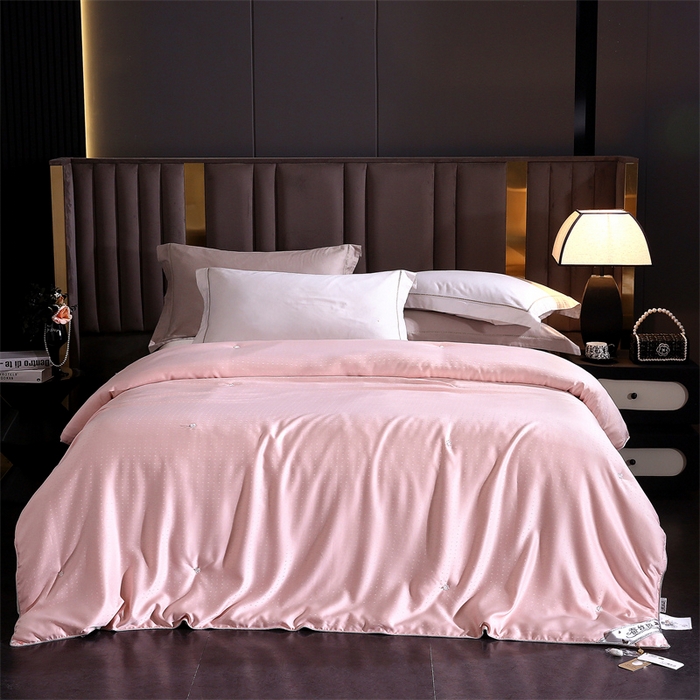 91家纺网 家纺一手货源 找家纺 （总）前程家纺 2025新款-珍珠提花被冬被蚕蛹蛋白被子冬被芯