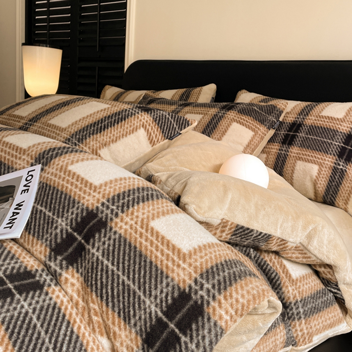 91家纺网 家纺一手货源 找家纺 （总）宜代光年 2025新款澳羊绒保暖四件套