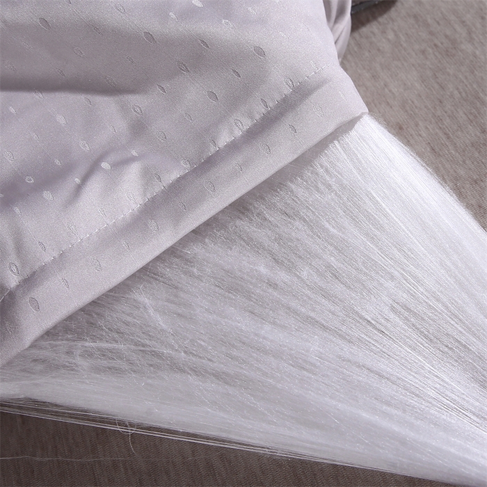 91家纺网 家纺一手货源 找家纺 前程家纺 2025新款-珍珠提花被冬被蚕蛹蛋白被子冬被芯 珍珠提花-浅灰色