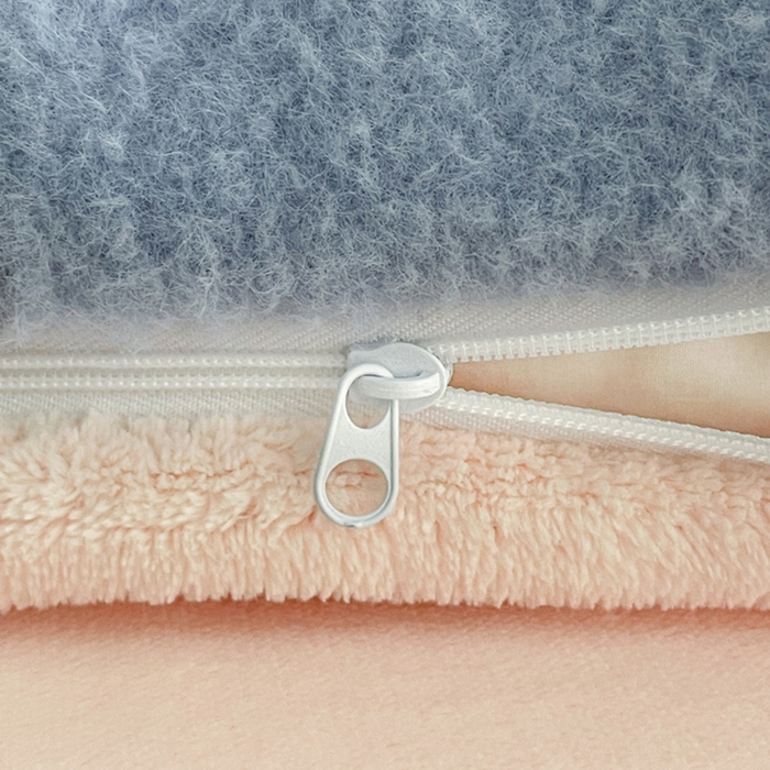 91家纺网 家纺一手货源 找家纺 宜代光年 2025新款澳羊绒保暖四件套 挪威蓝格