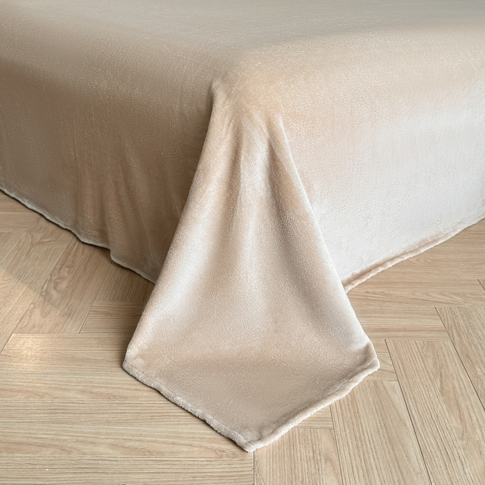 91家纺网 家纺一手货源 找家纺 宜代光年 2025新款澳羊绒保暖四件套 斑马纹韵