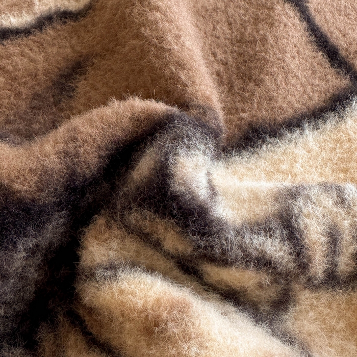 91家纺网 家纺一手货源 找家纺 宜代光年 2025新款澳羊绒保暖四件套 复古蝶花