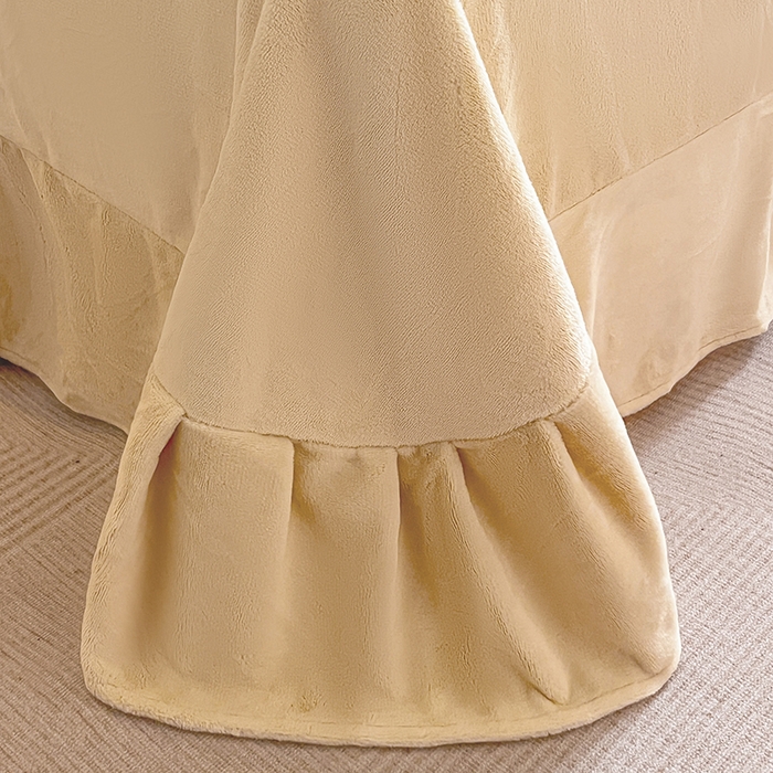 91家纺网 家纺一手货源 找家纺 诺梵2025新款牛8斤奶绒印花包边四件套草木鸣