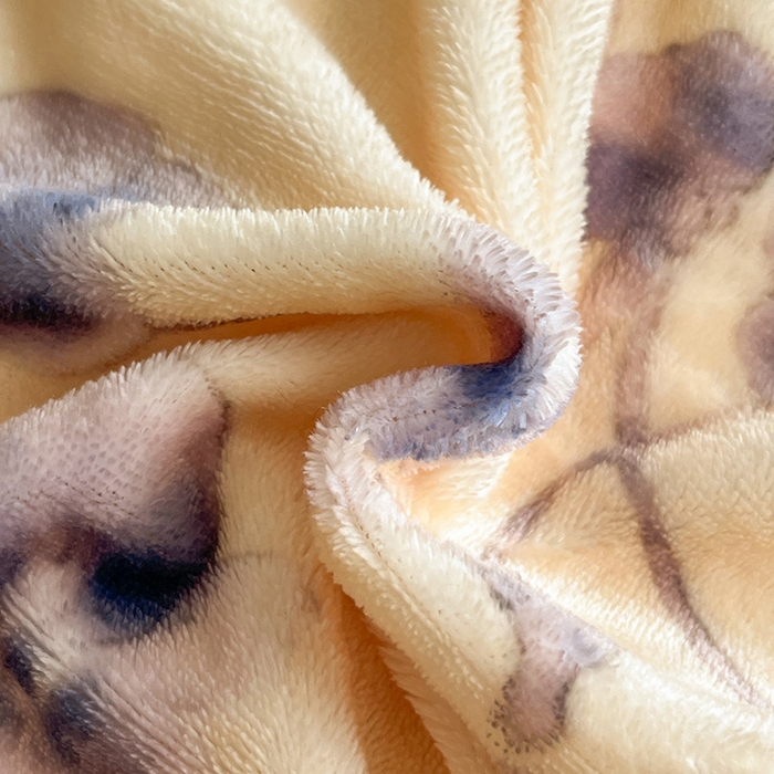 91家纺网 家纺一手货源 找家纺 诺梵2025新款牛8斤奶绒印花包边四件套枝槿-蓝