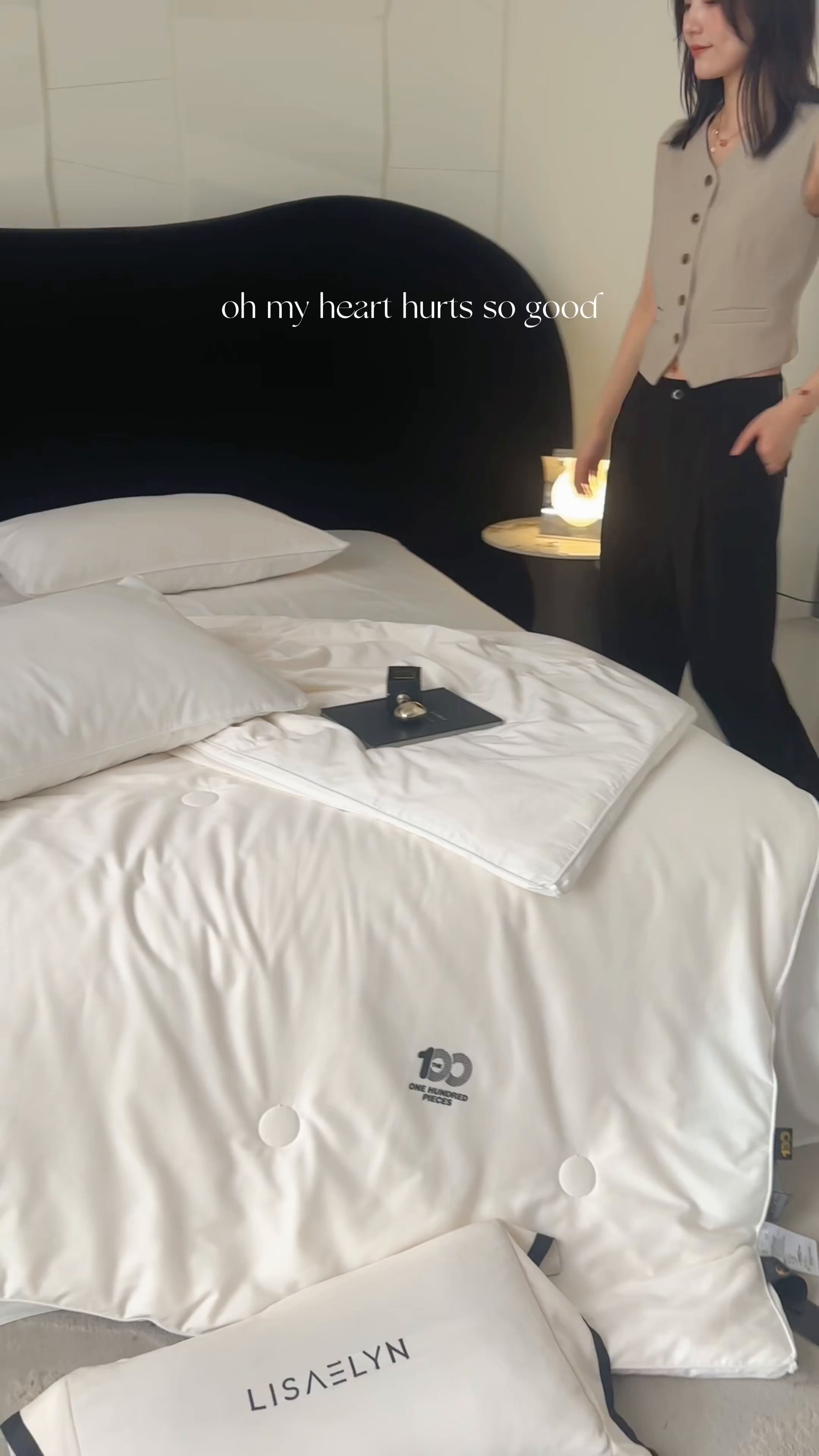 91家纺网 家纺一手货源 找家纺 （总）头等舱 2025新款全棉100支双股纯色A类80大豆7A抗菌立体被子被芯（模特图）