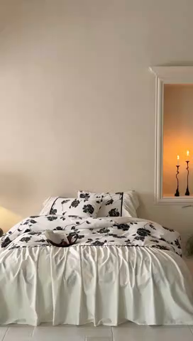 91家纺网 家纺一手货源 找家纺 （总）ONE TWO ONE 121 2025新款50长绒棉贡缎数码印花四件套-晨光熹微【提供买家秀】 【会员-20】 平台控价券后不得低于368/388元