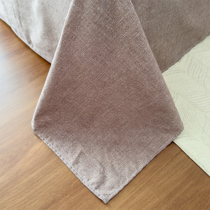 91家纺网 家纺一手货源 找家纺 丝芙妮家居（原乐视家纺） 2025新款原麻纽扣款四件套 岚调·纽扣款