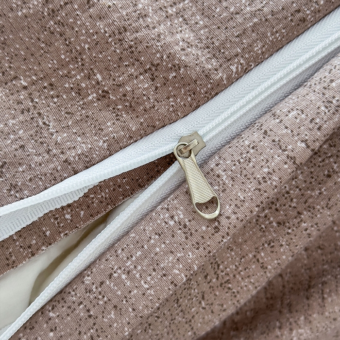 91家纺网 家纺一手货源 找家纺 丝芙妮家居（原乐视家纺） 2025新款原麻纽扣款四件套 曼丽·纽扣款