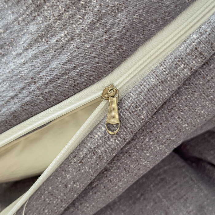 91家纺网 家纺一手货源 找家纺 丝芙妮家居（原乐视家纺） 2025新款原麻纽扣款四件套 梦幻花园·纽扣款