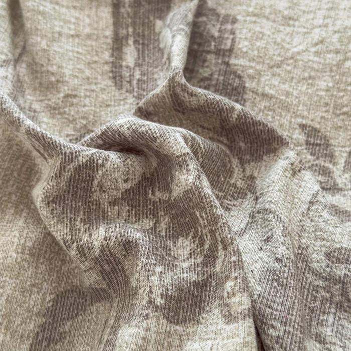 91家纺网 家纺一手货源 找家纺 丝芙妮家居（原乐视家纺） 2025新款原麻纽扣款四件套 森蔓·纽扣款