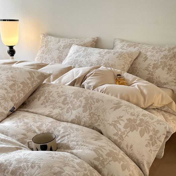 （总）宜代光年 2025新款60s水洗棉提花系列四件套-第一批-场景一