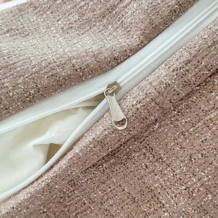 91家纺网 家纺一手货源 找家纺 丝芙妮家居（原乐视家纺） 2025新款原麻纽扣款四件套 时宜·纽扣款