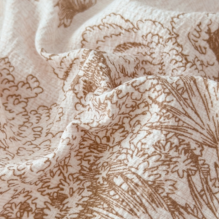 91家纺网 家纺一手货源 找家纺 丝芙妮家居（原乐视家纺） 2025新款原麻纽扣款四件套 时宜·纽扣款